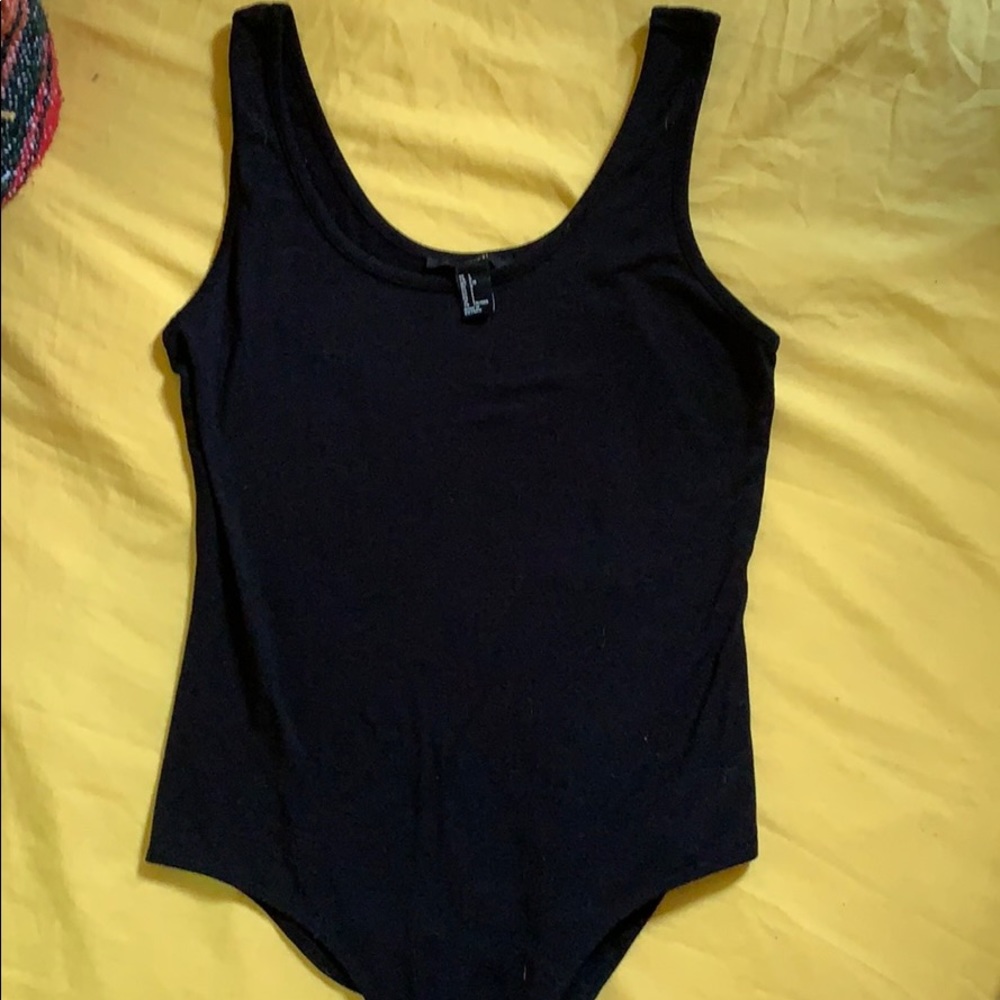 black bodysuit, size large